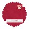 Red Suede 4x5 Inch Uncut Mat Board - Blank Sheets, No Opening